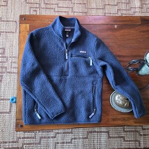 Patagonia Deep Blue Fleece Pullover
